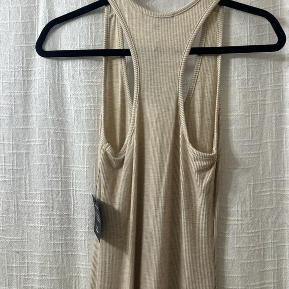 Lulu's Cream Ribbed Tank Top - Picture 4 of 4